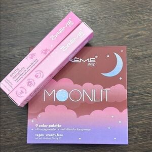Crème Shop Moonlit Palette and‎ Anime Mascara Bundle Brand New!!